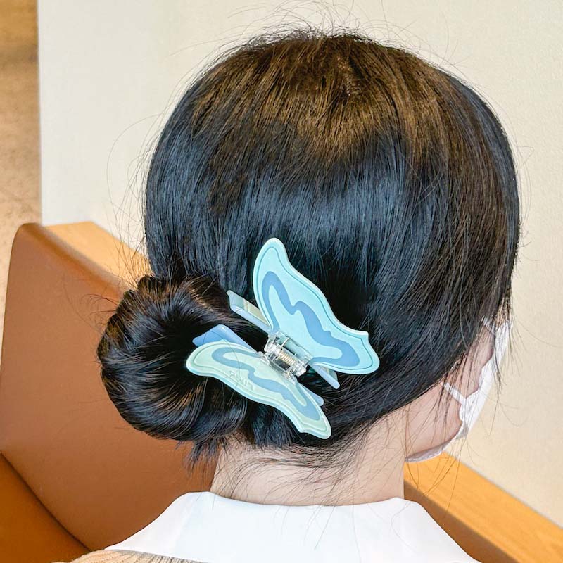 Colouring wing butterfly Hair Clip