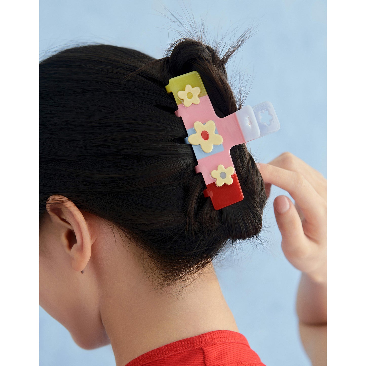 Likio x Xiaoxiao – Puzzle Game 3D Floral Color Hair Claw