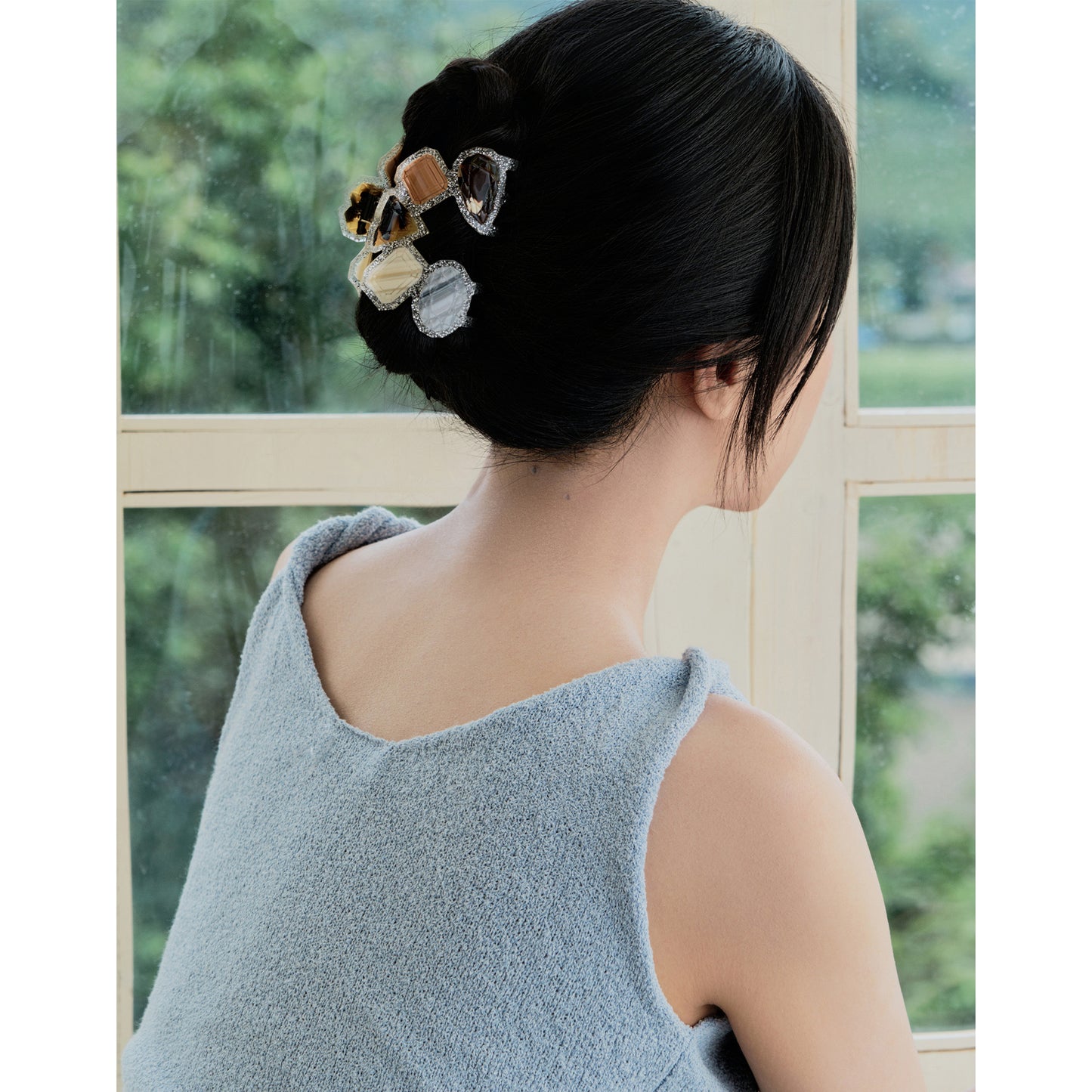 Gem Collector Colorful Gem Hair Claw