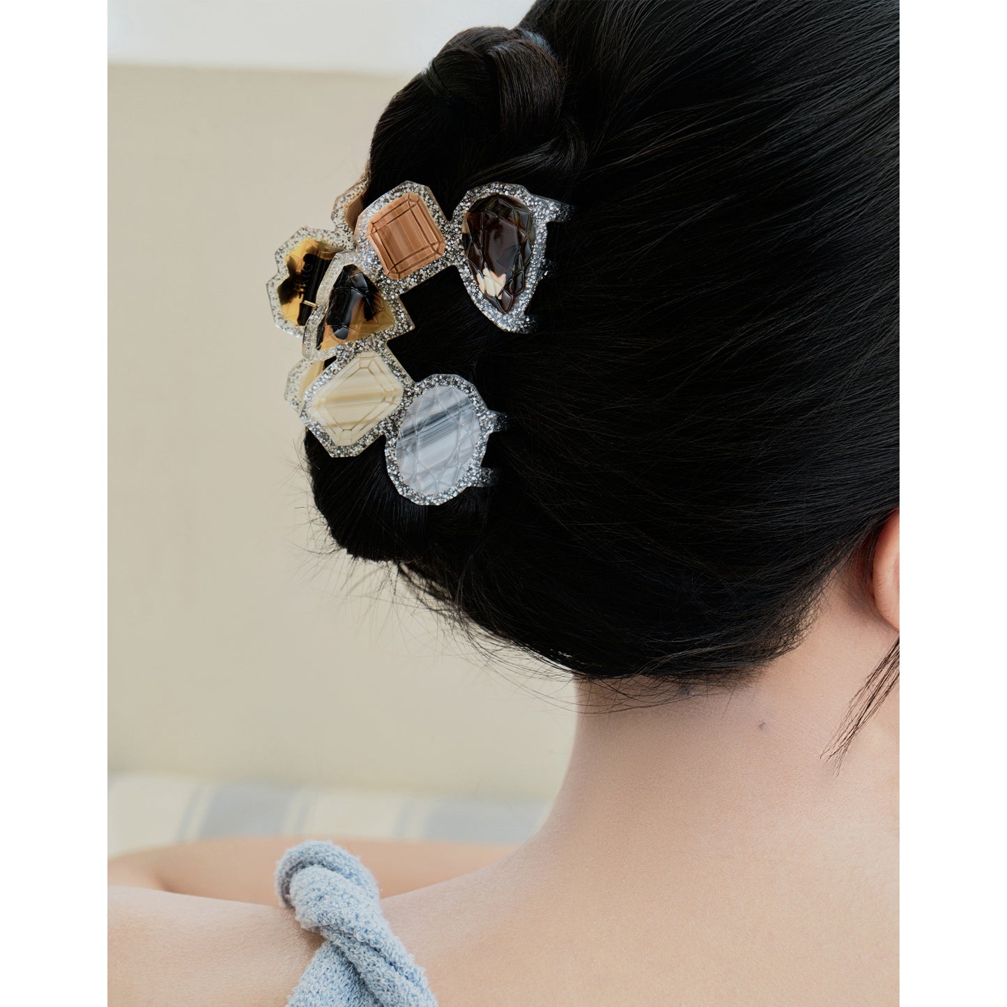 Gem Collector Colorful Gem Hair Claw