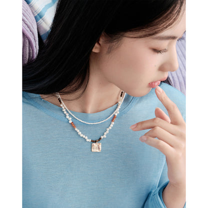 Likio × Sharkgirl Florist Collection - Vintage Coin Flower Silhouette Treasure Necklace