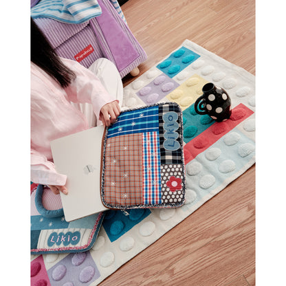 Colorful Graffiti Patchwork Laptop Bag