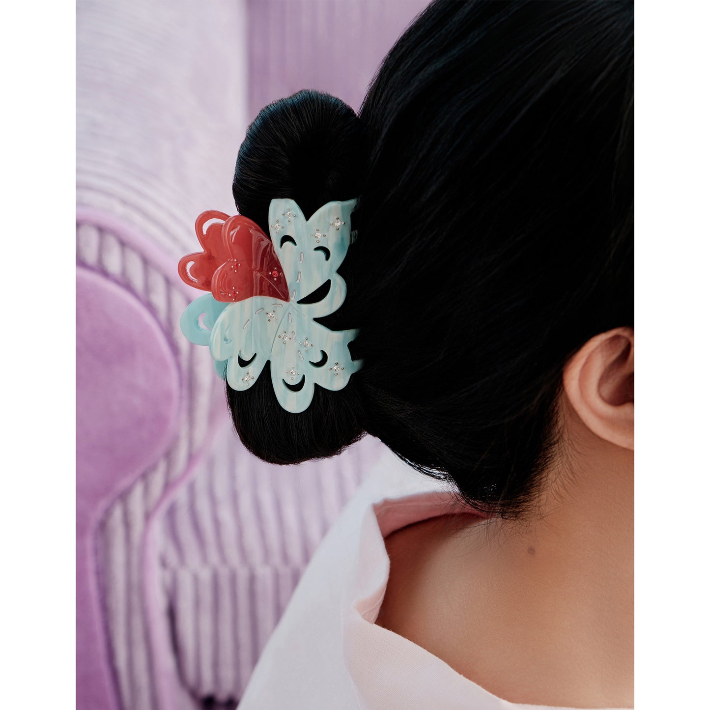 Lucky Magic True Love Clover Hair Claw