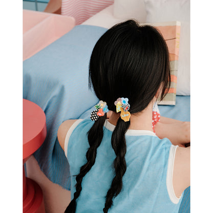 Likio × Sharkgirl Florist Collection - Polka Dot Vase Hair Clip