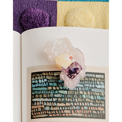 Likio × Sharkgirl Florist Collection - Floral Outline Collage Doodle Hair Claw