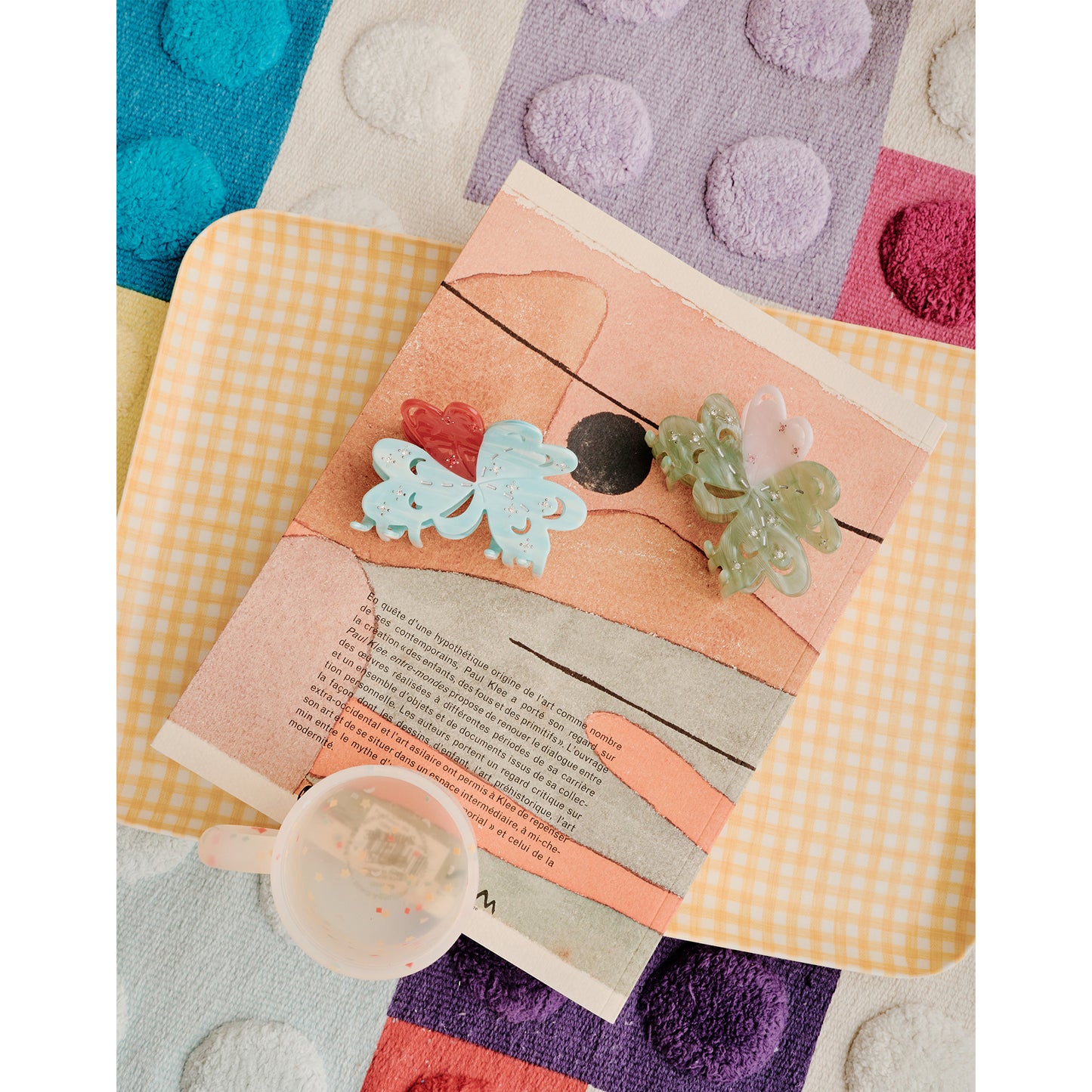 Lucky Magic True Love Clover Hair Claw