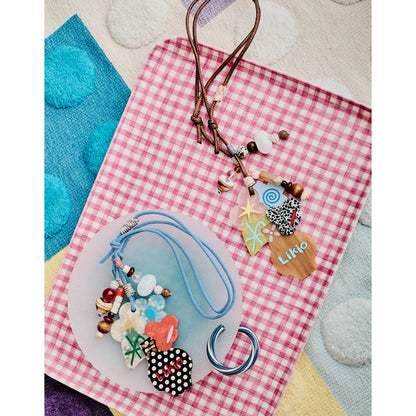 Likio × Sharkgirl Florist Collection - Polka Dot Vase Bag Charm