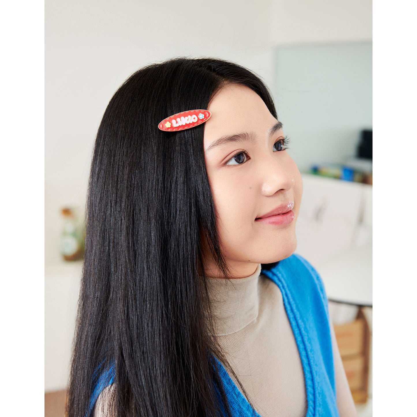 Freedom Kitchen Series Steam Graffiti Enamel Metal Hair Clip