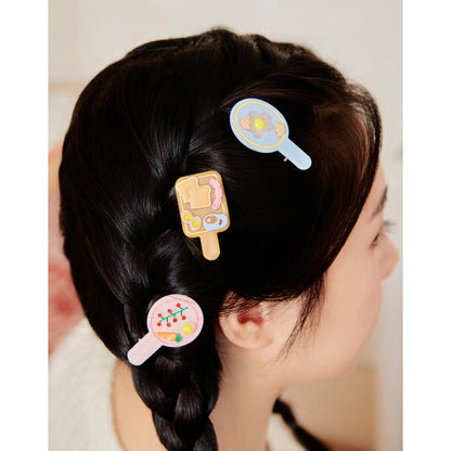Freedom Kitchen Series Whats in the Pot Handmade Hair Clip