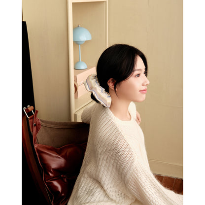 Colorful Stripe Retro Scrunchie