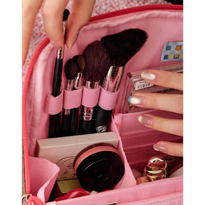 Inspiration Collage Standing Makeup Bag