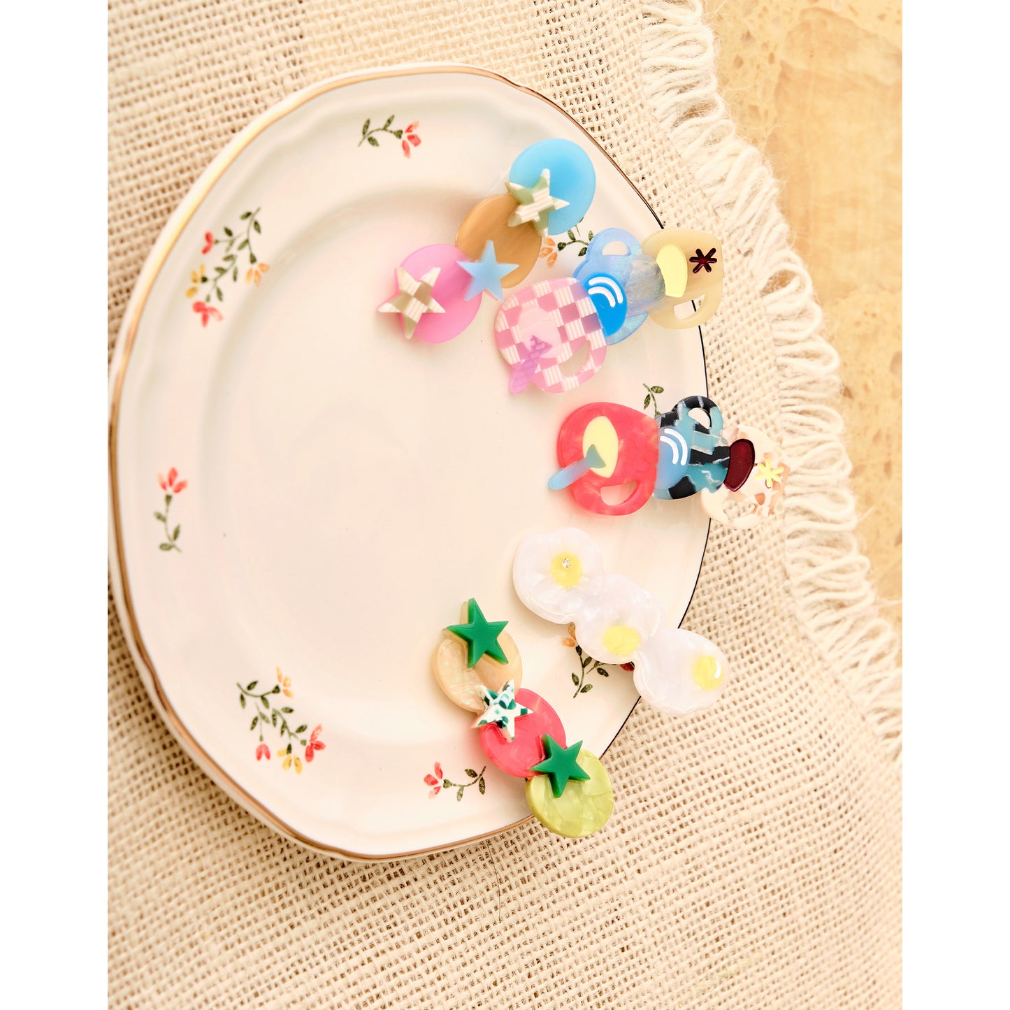 Freedom Kitchen Series "What's for Breakfast" Color Hair Clip