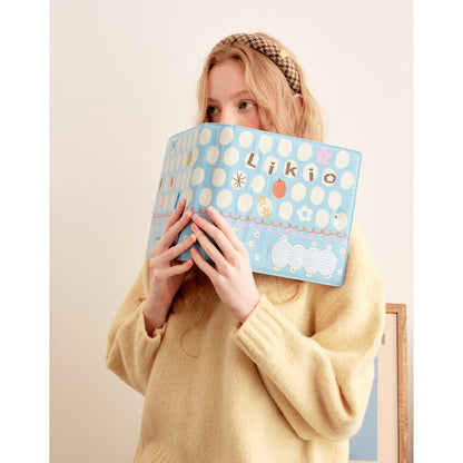 Inspiration Collage Embroidered Graffiti Accessories Box