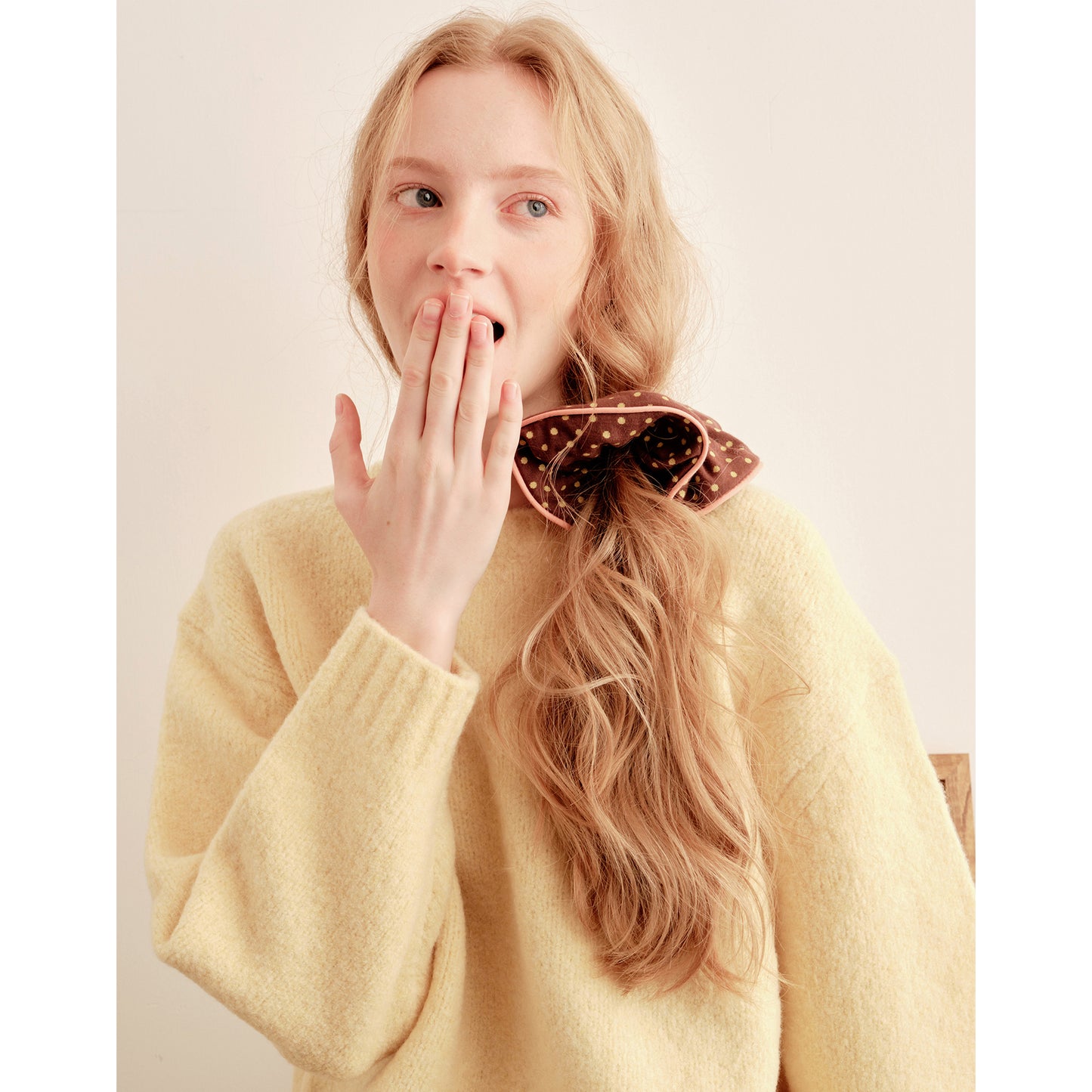 Colorful Dots Soft Scrunchie