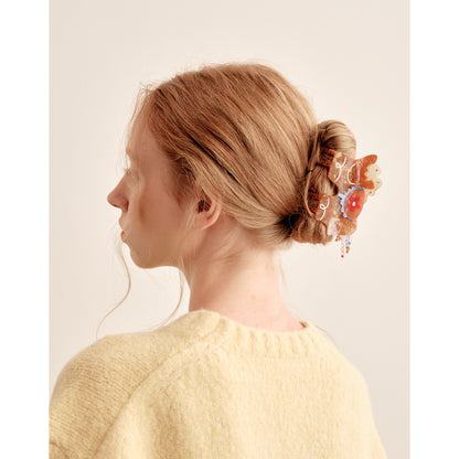 Lucky Pony Beads Hair Claw