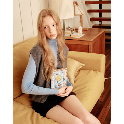 Handmade Seashell Passport Holder