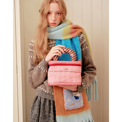 Doodle Birthday Cake Makeup Bag