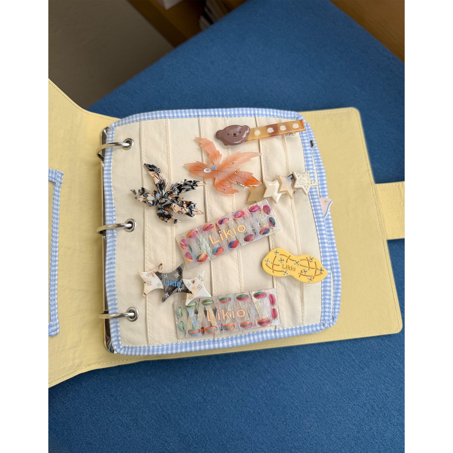 Inspiration Collage Embroidered Graffiti Accessories Box