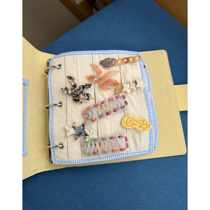 Inspiration Collage Embroidered Graffiti Accessories Box