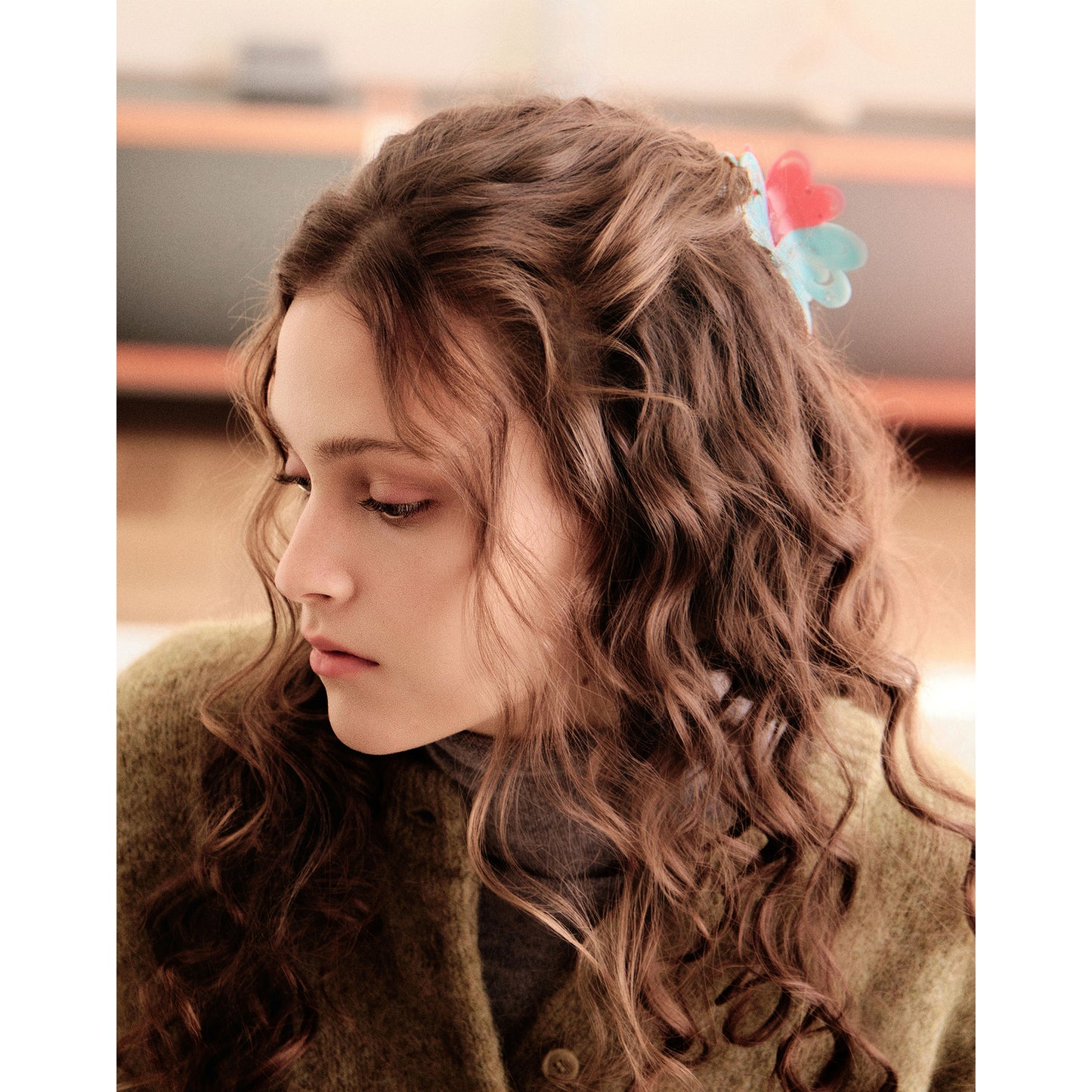 Lucky Magic True Love Clover Hair Claw