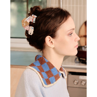 Whimsical Holiday Colorful Gift-Box Fun Hair Claw