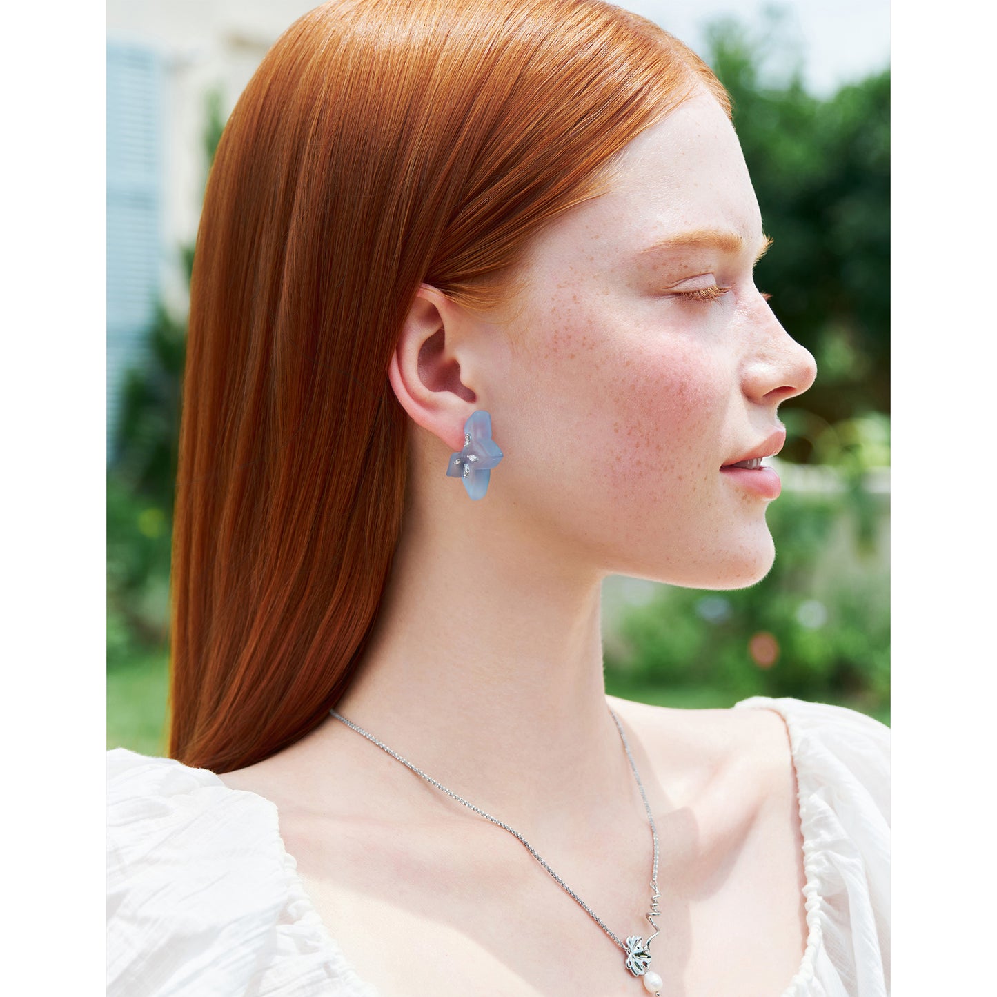 Likio Orchard Collection Starfruit Gem Earrings