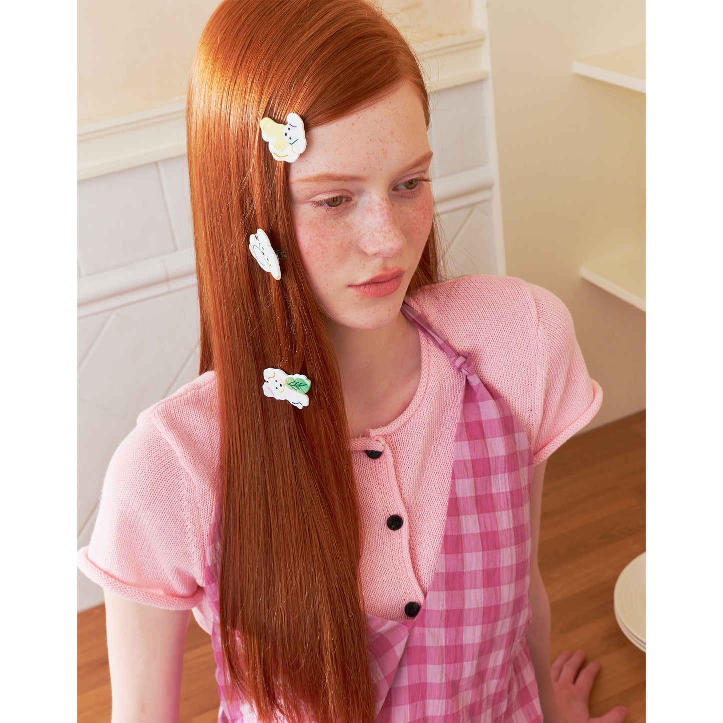 Likio × Teraoka Natsumi 2026 Collection Companion Puppy Hair Clip