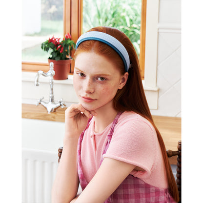 Likio × Teraoka Natsumi 2026 Collection Floral Leather-Trim Headband