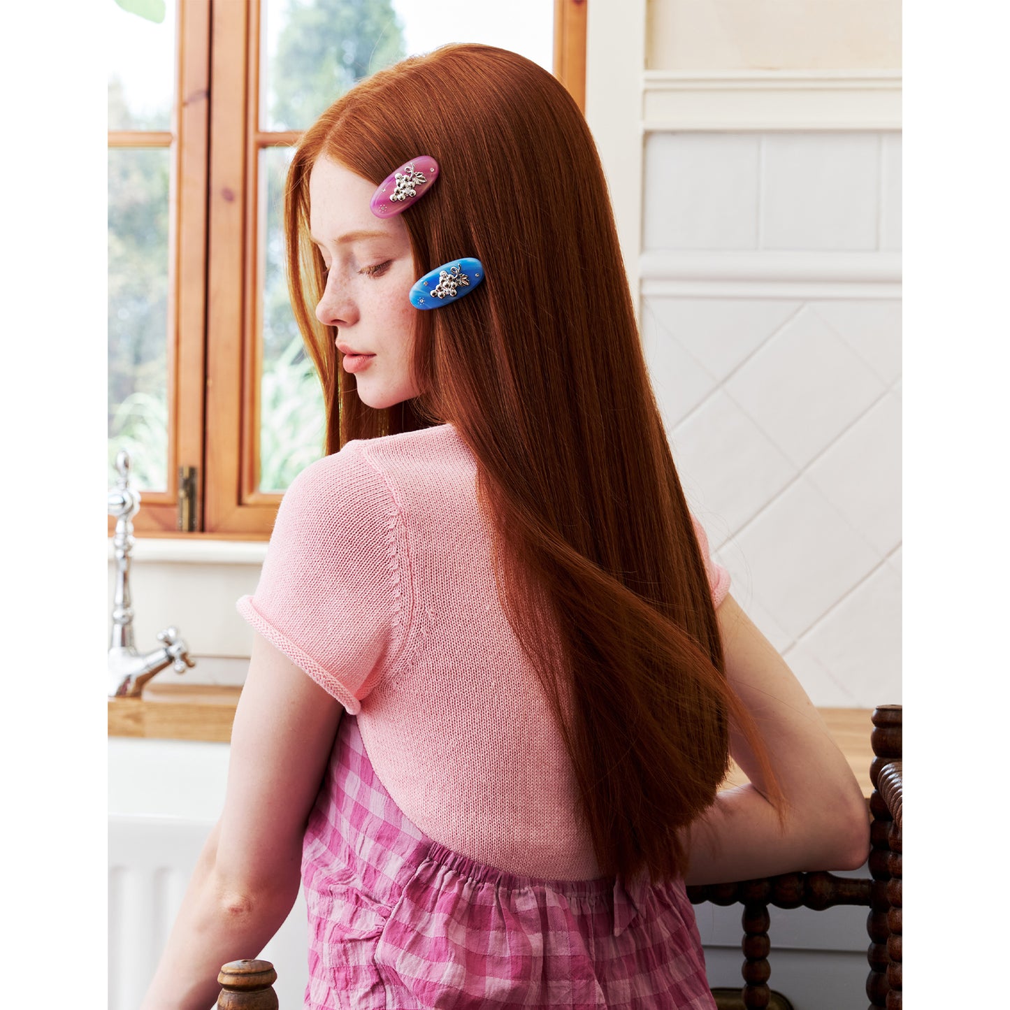 Likio Fruit Collection Grape Hair Clip