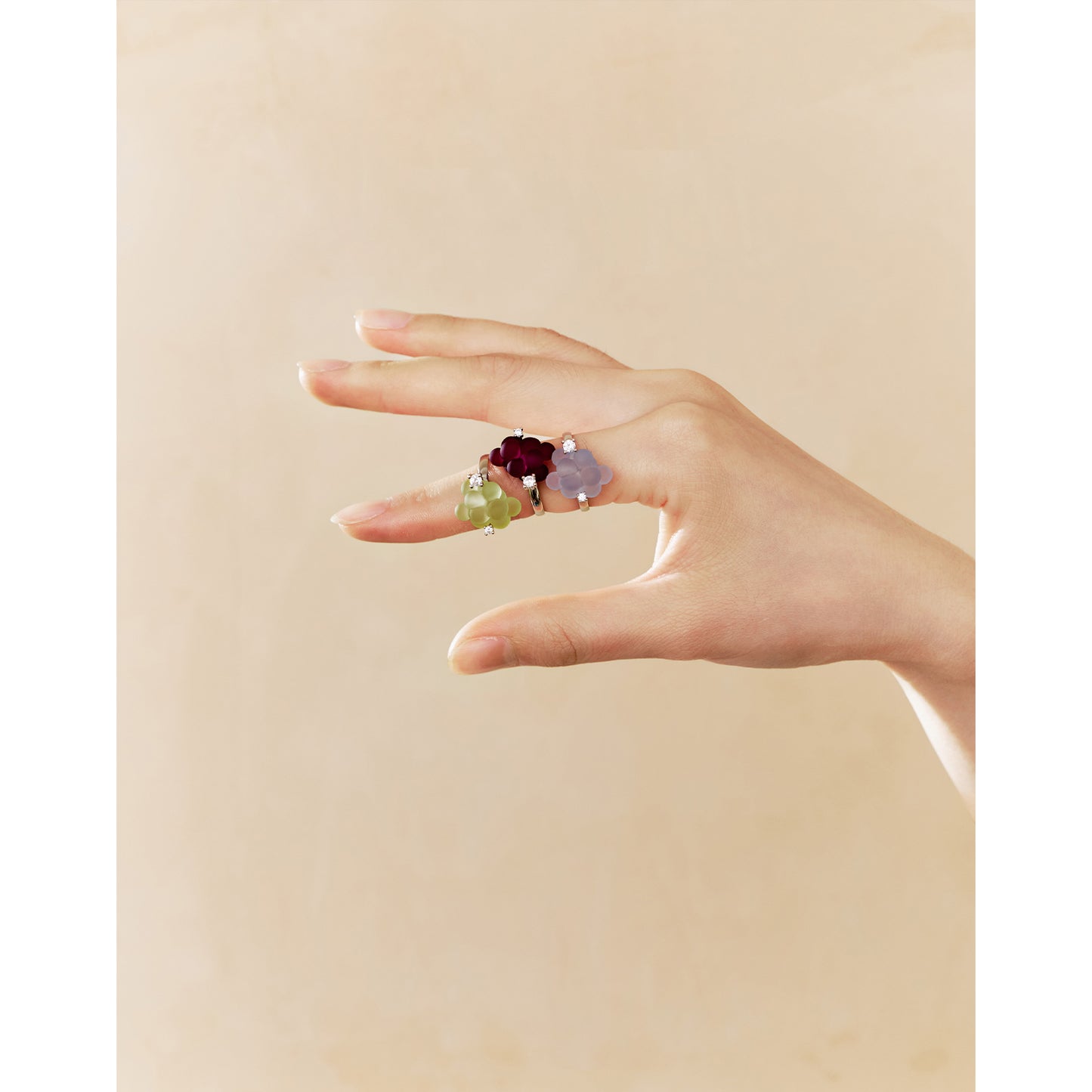 Likio Orchard Collection Gem Grape Ring