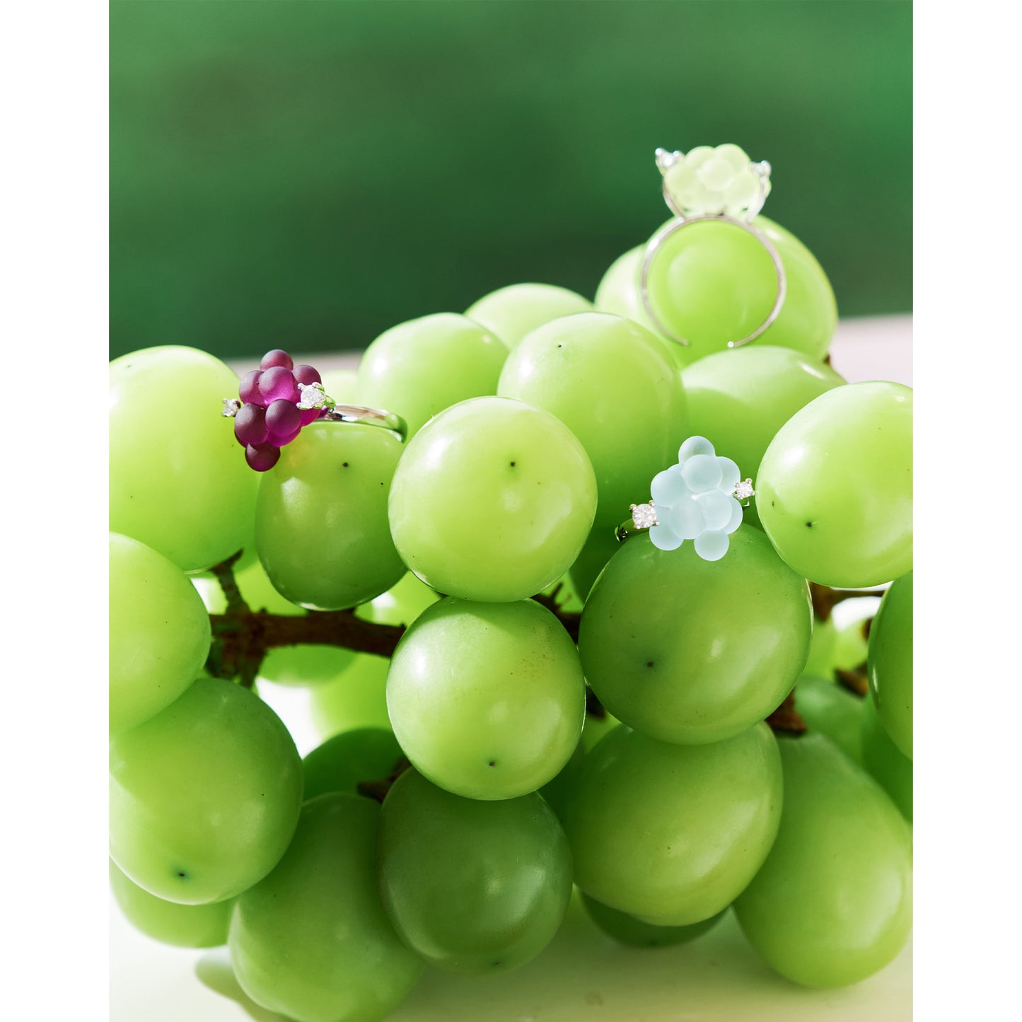 Likio Orchard Collection Gem Grape Ring