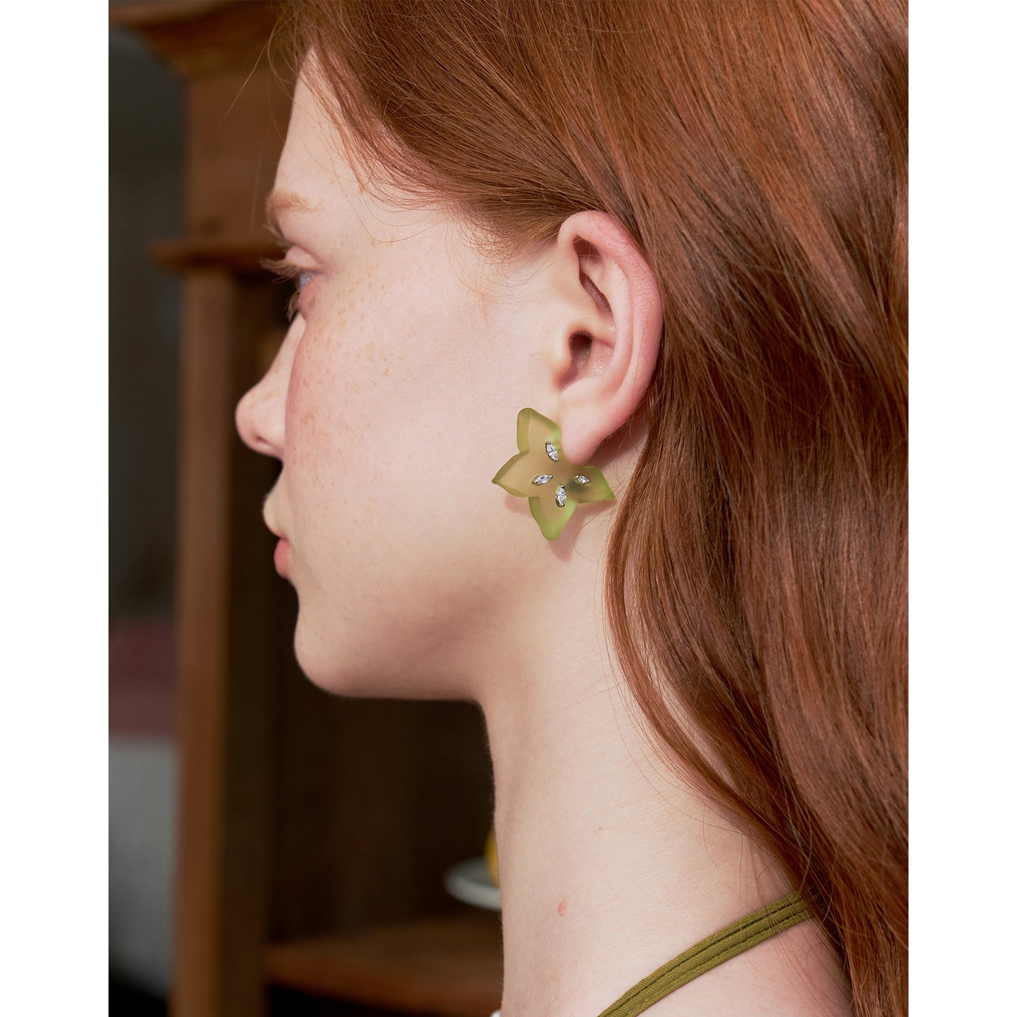 Likio Orchard Collection Starfruit Gem Earrings
