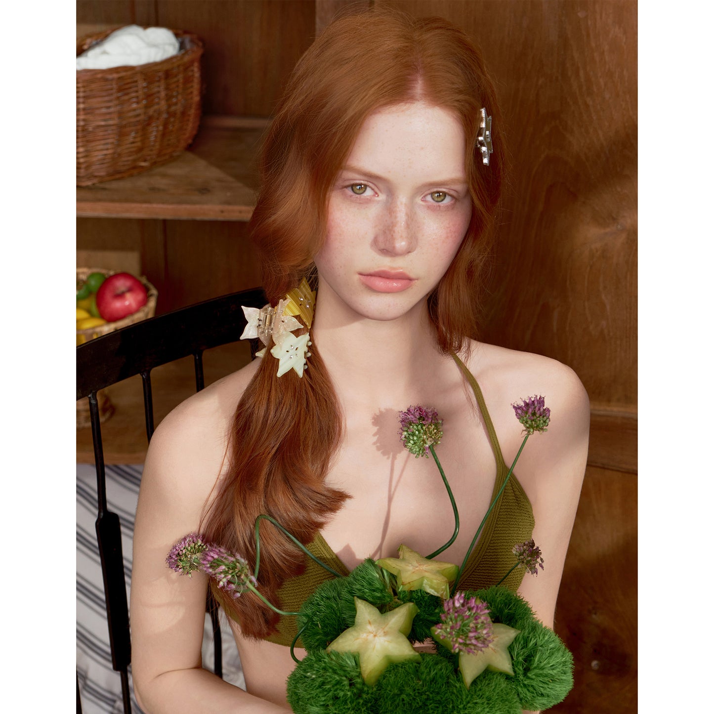 Likio Fruit Collection Layered Starfruit Hair Claw