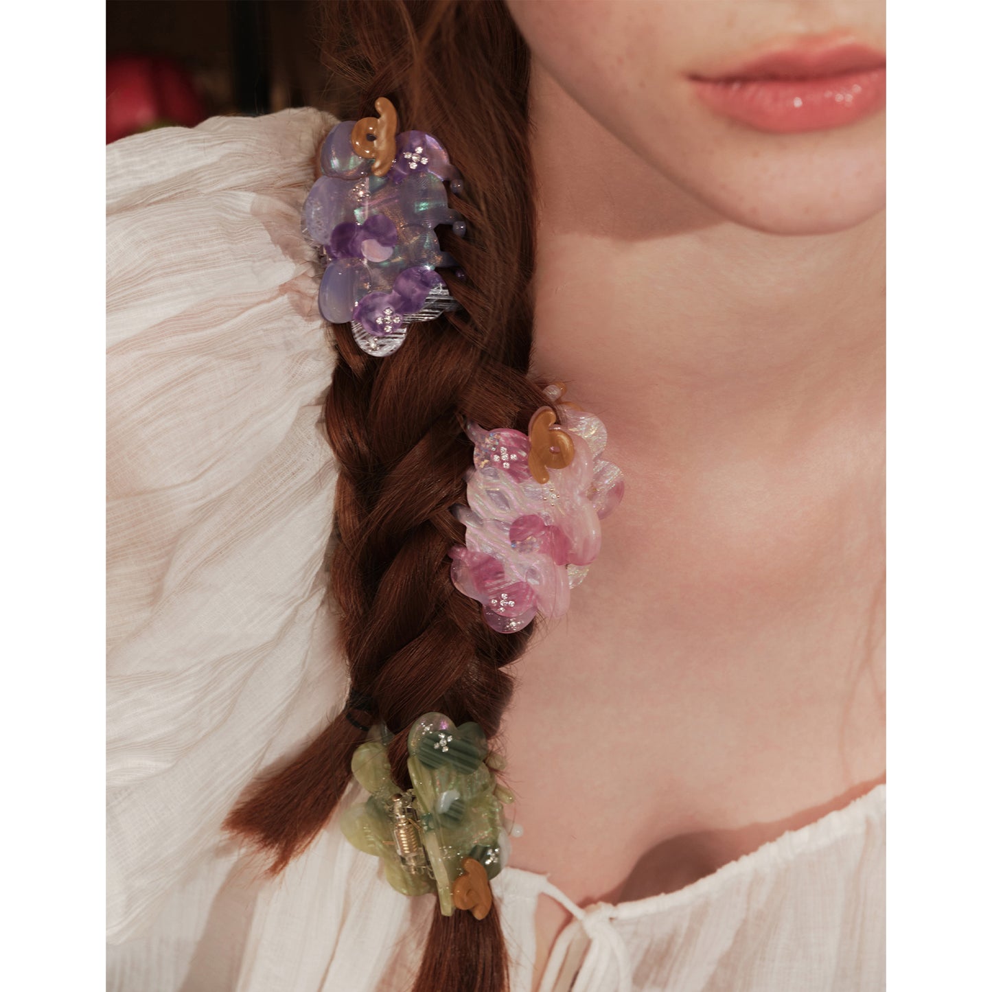 Likio Fruit Collection Grape Hair Claw
