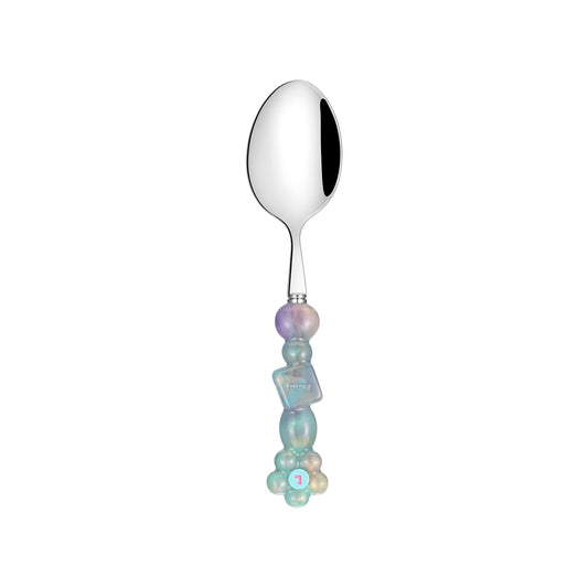 Floral Beads Geometrics Cutlery Set