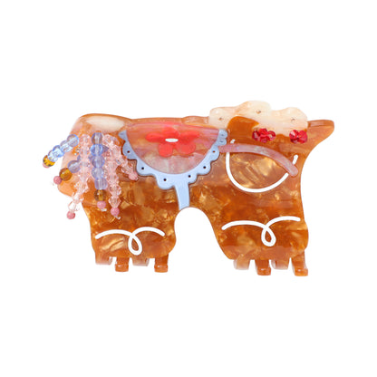 Lucky Pony Beads Hair Claw