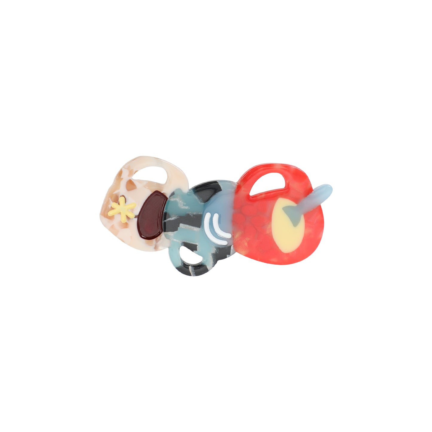 Freedom Kitchen Series "What's for Breakfast" Color Hair Clip