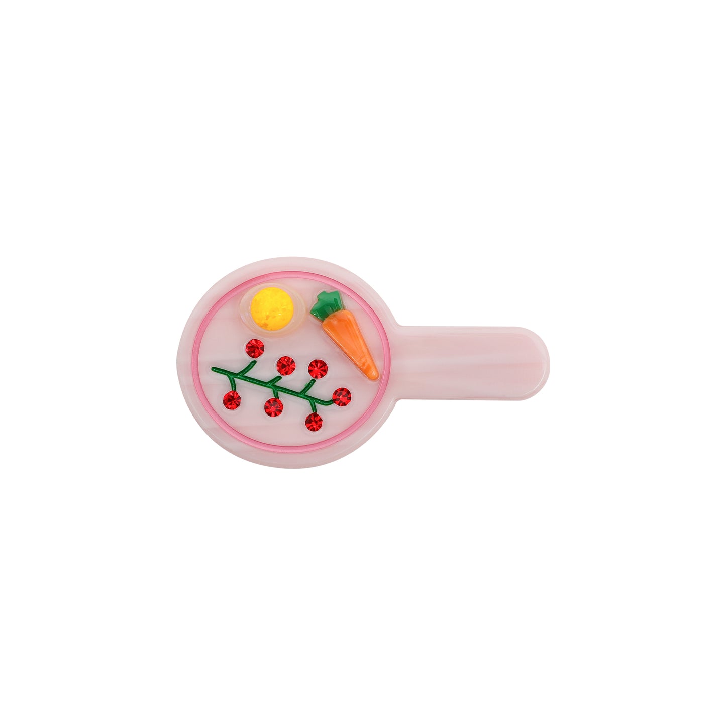 Freedom Kitchen Series Whats in the Pot Handmade Hair Clip