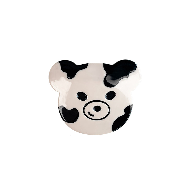 Cow Bear Side Hair Clip