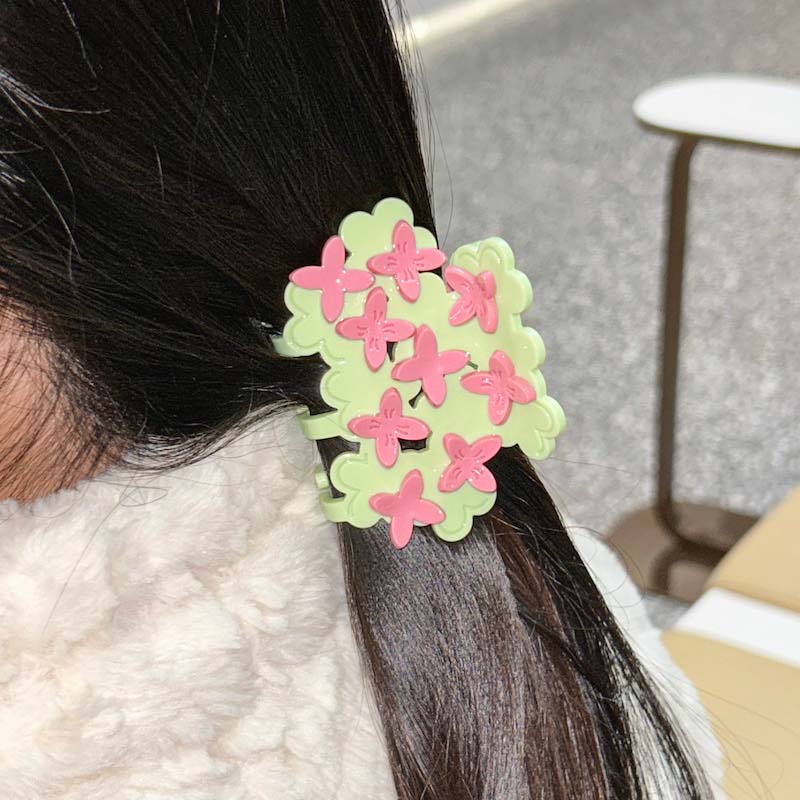 Flower Cloud Clip