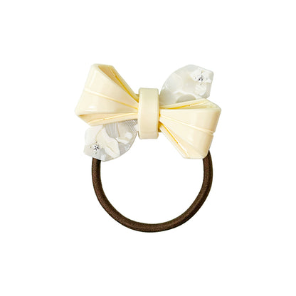 Childhood Paper-Folded Bow Hair Tie