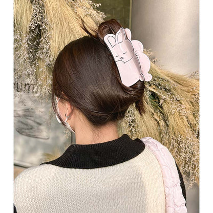 Hugging Bunny Hair Clip