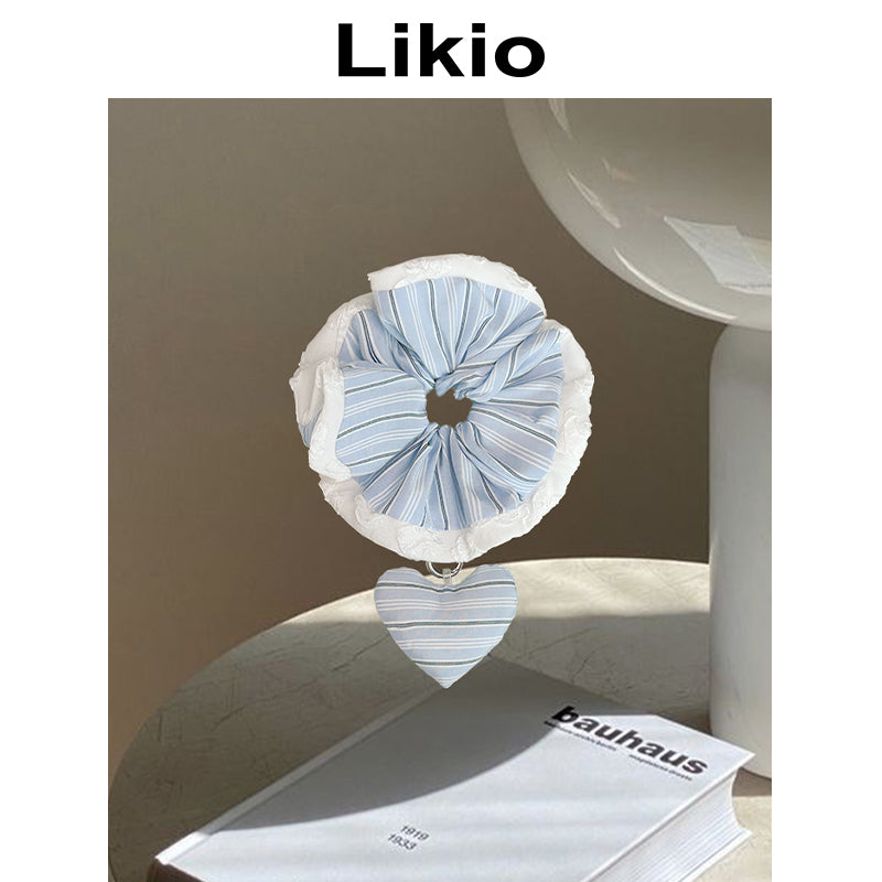 Cloud Lullaby Handmade Scrunchie