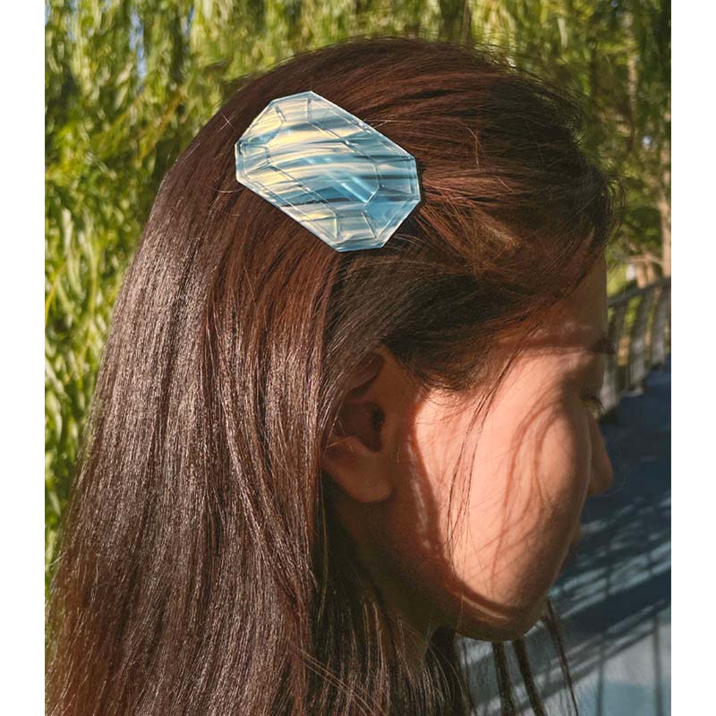 Diamond Side Hair Clip