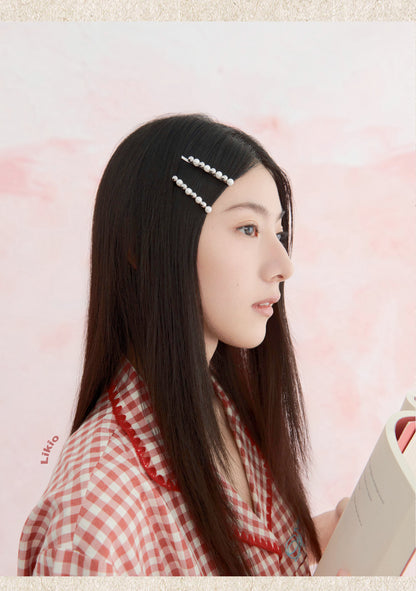 Likio x Xiaoxiao – Icing Pearls Hair Clip