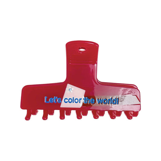 Stationery Series Retro Journal Clip Hair Claw
