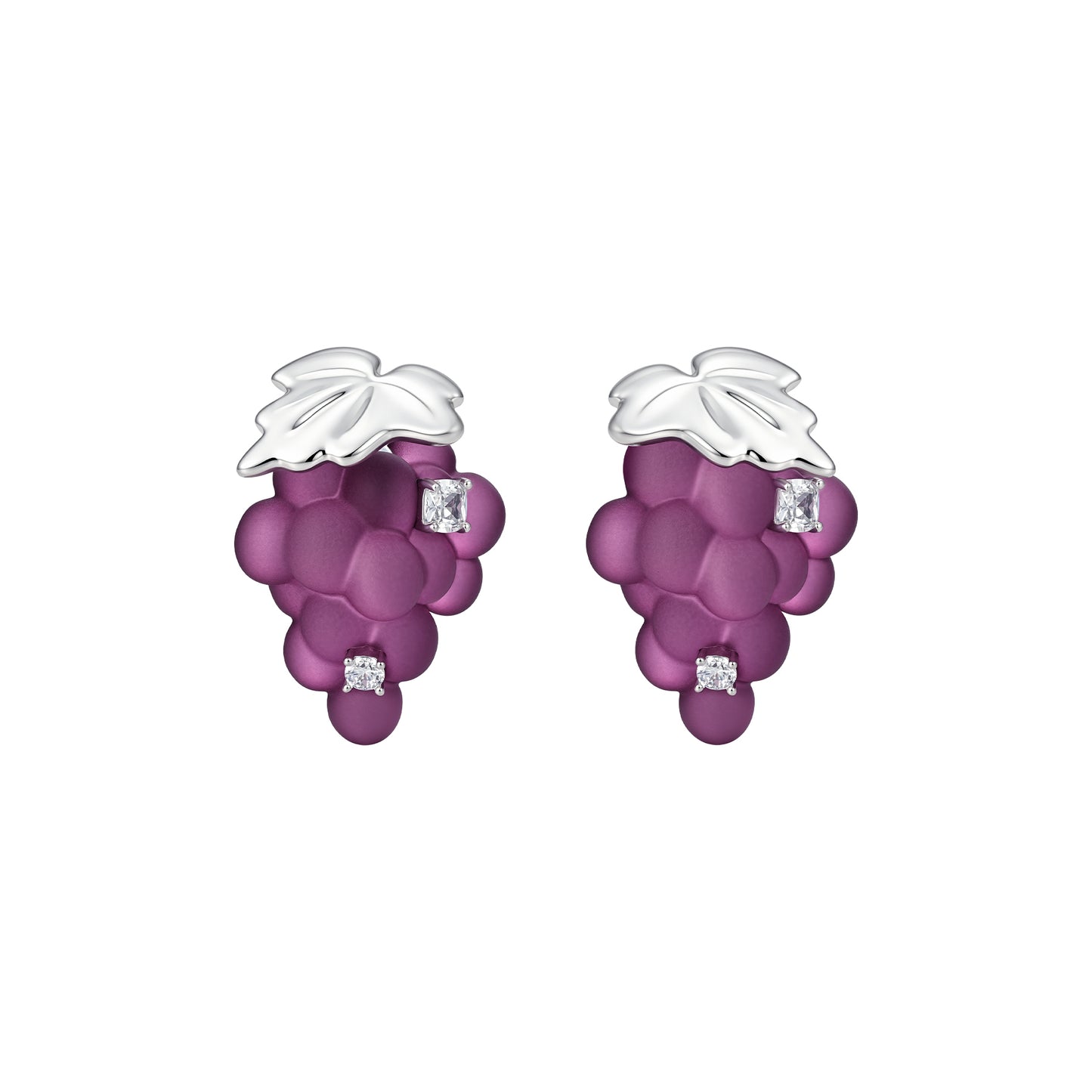 Likio Orchard Collection Grape Gem Earrings