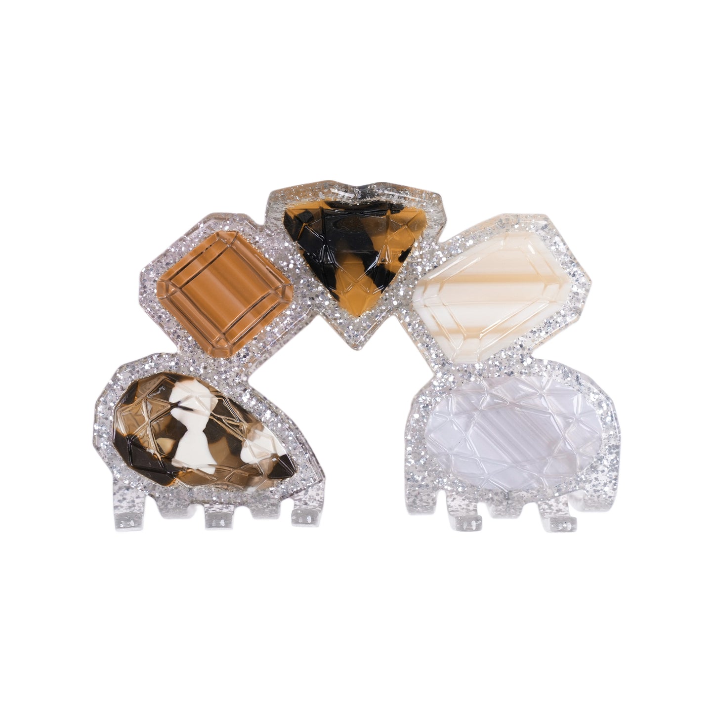 Gem Collector Colorful Gem Hair Claw