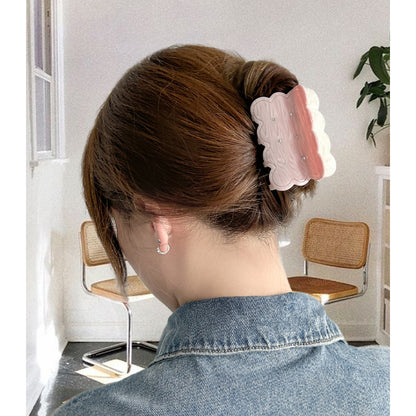 Sandwich Biscuit double faced Hair Clip