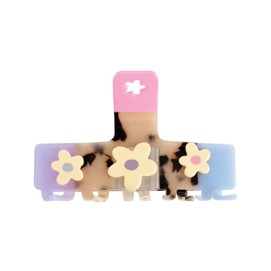 Likio x Xiaoxiao – Puzzle Game 3D Floral Color Hair Claw